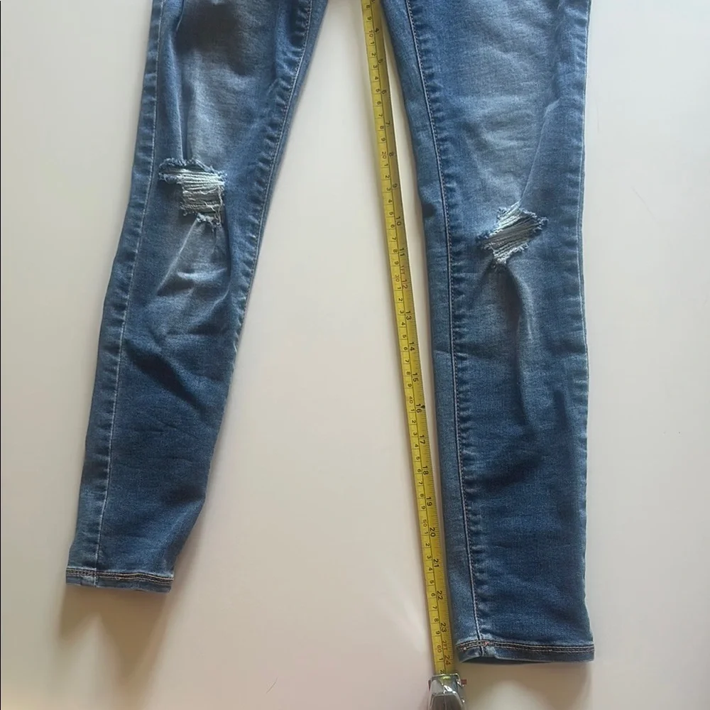 Old Navy Girls’ Distressed Blue Skinny Jeans